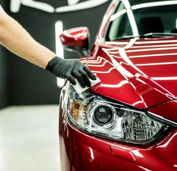 Ceramic coating detail work