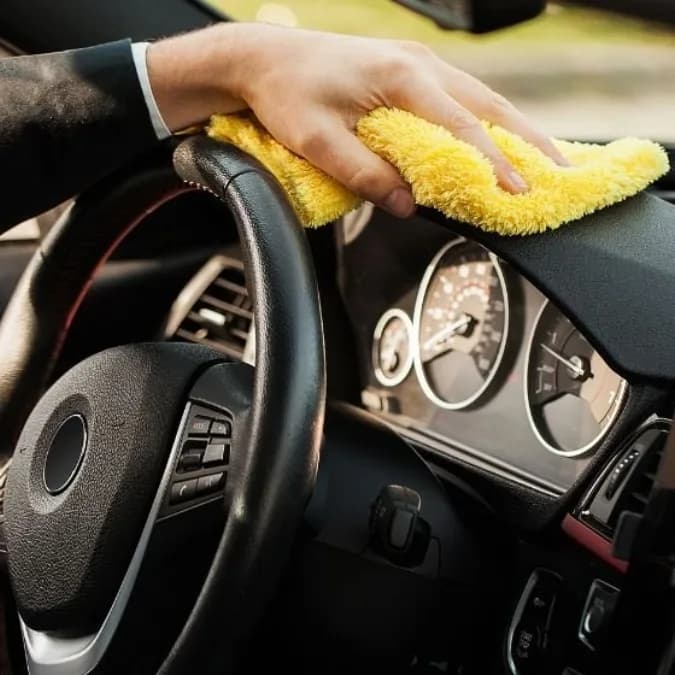 Interior cleaning result